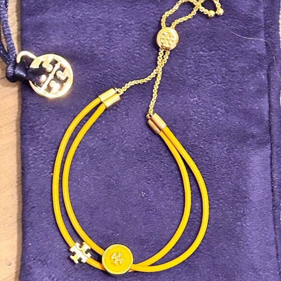 Tory Burch - KIRA ENAMEL SLIDER BRACELET - Picture 2 of 3